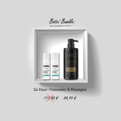 Batci Bundle : 2x Haar-Concealer & Shampoo